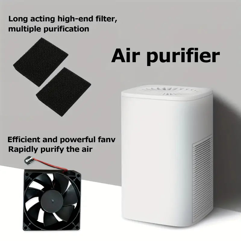 2024 New Air Purifier Home Office Desktop Mini Air Anion Purifier To Remove Formaldehyde Sleep At Ease